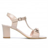 Sandali donna 1257 vernice avorio