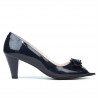 Sandali donna 1255 vernice indaco
