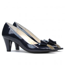 Sandali donna 1255 vernice indaco