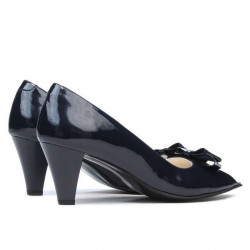 Sandali donna 1255 vernice indaco