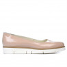 Scarpe casual donna 677 vernice nude