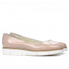 Scarpe casual donna 677 vernice nude