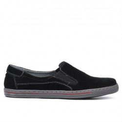 Scarpe sportive donna 624 nero velluto