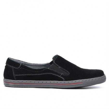 Scarpe sportive donna 624 nero velluto