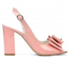 Sandali donna 1256 vernice rosa