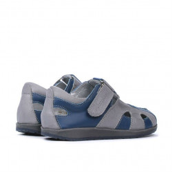 Scarpe per bambini piccoli 07c indaco+grigio