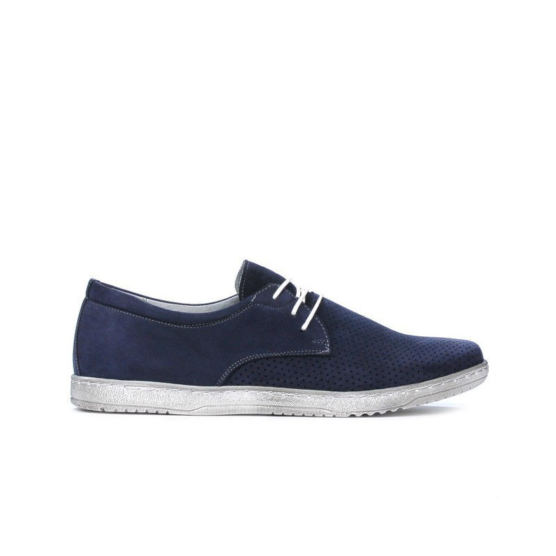 Scarpe casual uomo 835p bufalo indaco