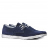 Scarpe casual uomo 835p bufalo indaco
