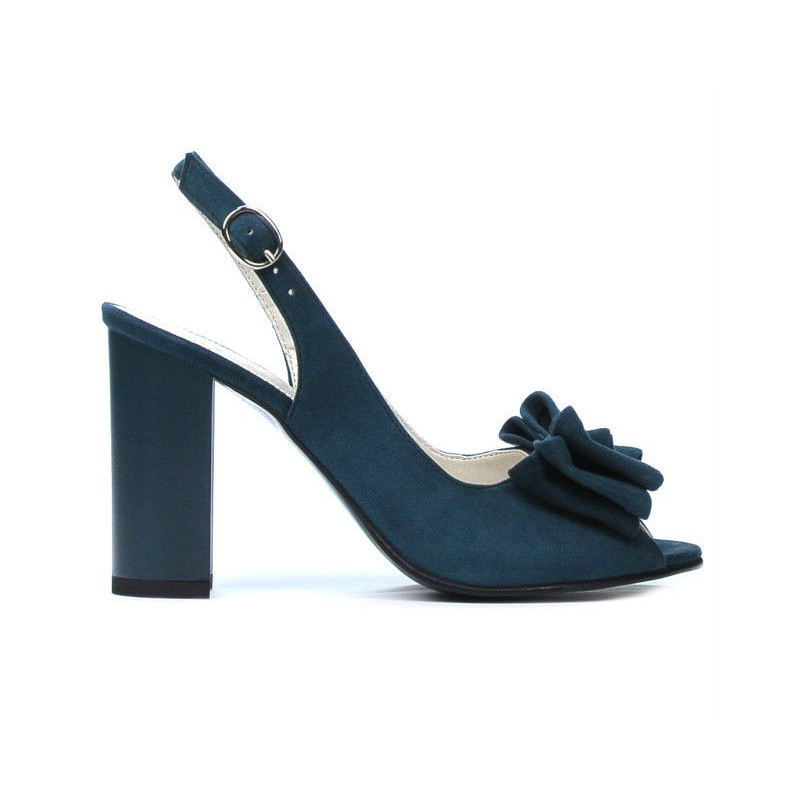 Sandali donna 1256 turchese antilope 01