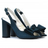 Sandali donna 1256 turchese antilope 01
