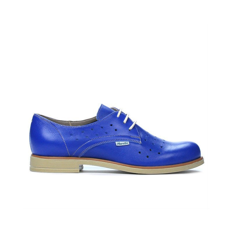 Scarpe casual donna 678 blu elettrico