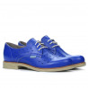 Scarpe casual donna 678 blu elettrico