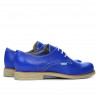 Scarpe casual donna 678 blu elettrico
