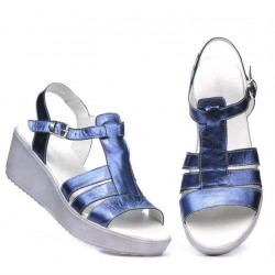 Sandali donna 5023 indaco perlato