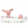 Sandali da donna 5034 vernice rosa
