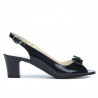 Sandali donna 1251 vernice indaco