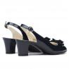 Sandali donna 1251 vernice indaco