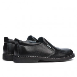 Scarpe casual uomo 7200p nero traforato
