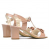 Sandali donna 1257 vernice nude