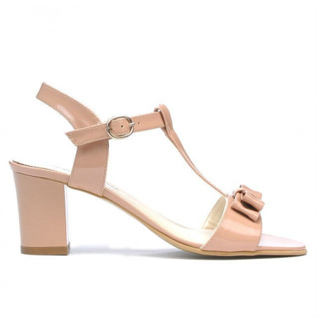 Sandali donna 1257 vernice nude