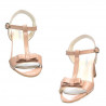 Sandali donna 1257 vernice nude