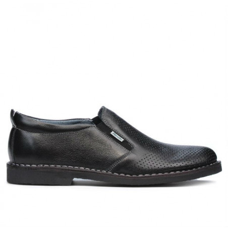 Scarpe casual uomo (taglie grandi) 7200mp nero traforato