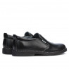 Scarpe casual uomo (taglie grandi) 7200mp nero traforato
