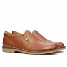 Scarpe casual uomo 7200p marrone traforato