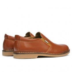 Scarpe casual uomo 7200p marrone traforato
