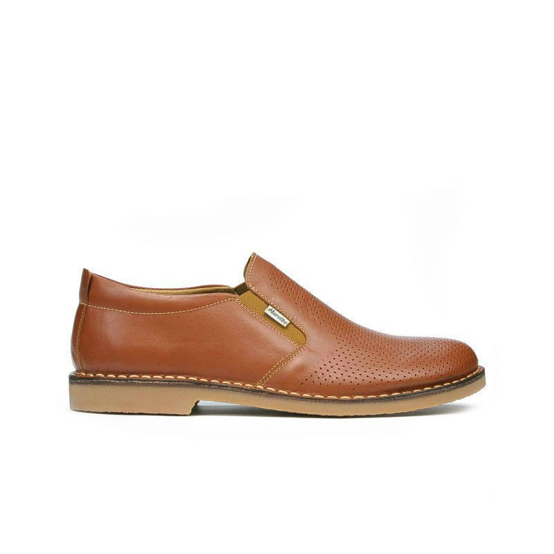 Scarpe casual uomo (taglie grandi) 7200mp marrone traforato
