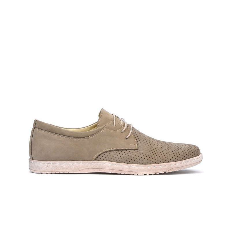 Scarpe casual uomo 835p bufalo sabbia