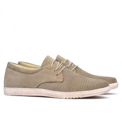 Scarpe casual uomo 835p bufalo sabbia