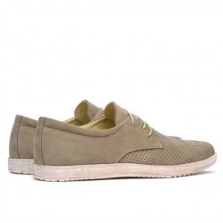 Scarpe casual uomo 835p bufalo sabbia