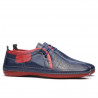 Mocassini uomo 865 indaco+rosso