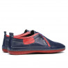 Mocassini uomo 865 indaco+rosso