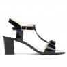Sandali donna 1257 lacca nera
