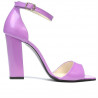 Sandali donna 1259 vernice viola chiaro