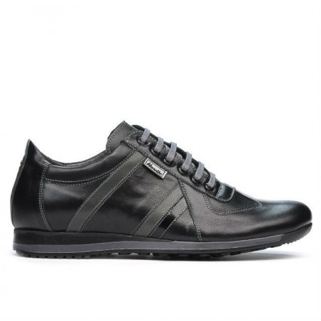 Scarpe sportive uomo 711 nero+grigio