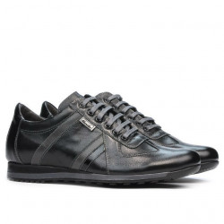 Scarpe sportive uomo 711 nero+grigio