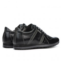 Scarpe sportive uomo 711 nero+grigio