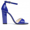 Sandali donna 1259 vernice blu