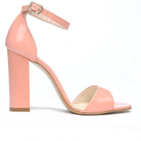 Sandali donna 1259 vernice rosa