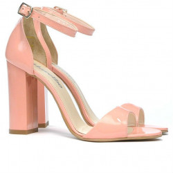 Sandali donna 1259 vernice rosa