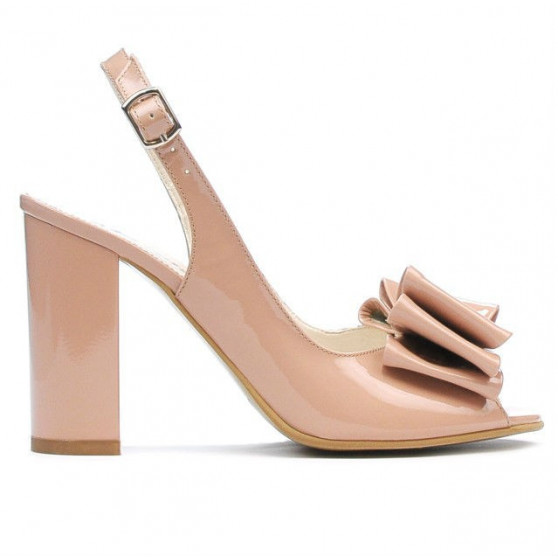 Sandali donna 1256 vernice nude