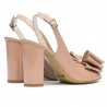 Sandali donna 1256 vernice nude