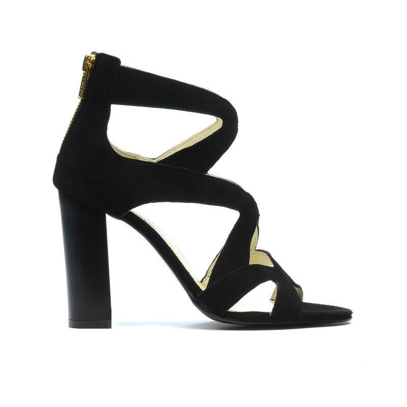 Sandali donna 1260 nero antilope