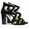 Sandali donna 1260 nero antilope