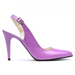 Sandali donna 1249 vernice viola