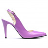 Sandali donna 1249 vernice viola