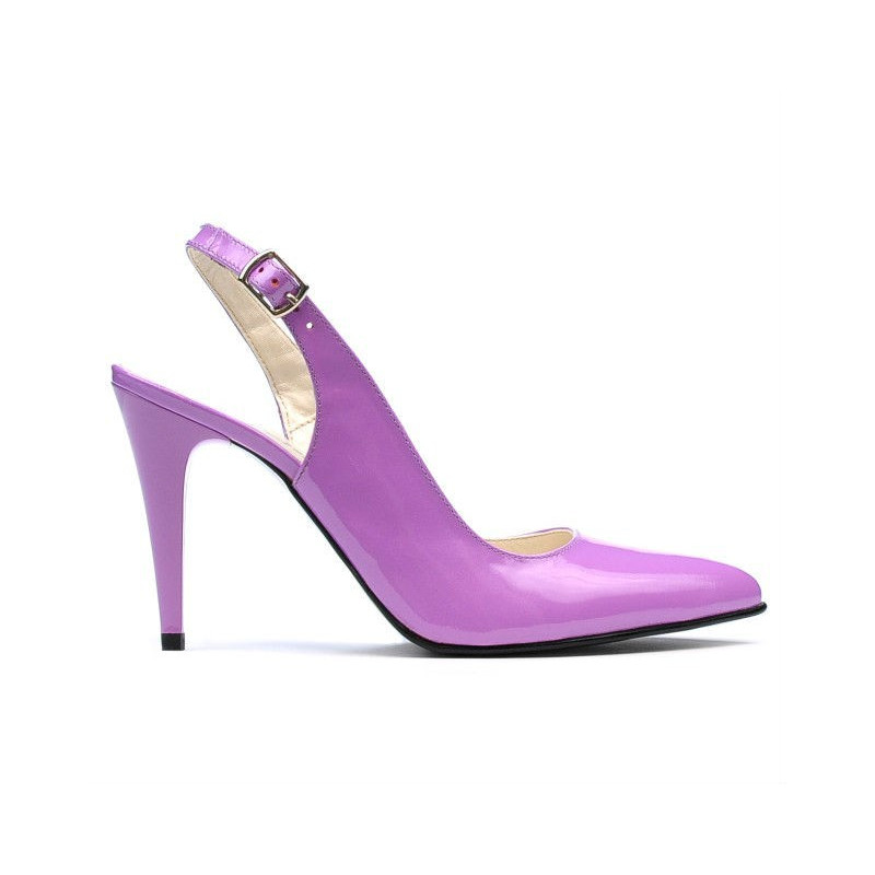Sandali donna 1249 vernice viola
